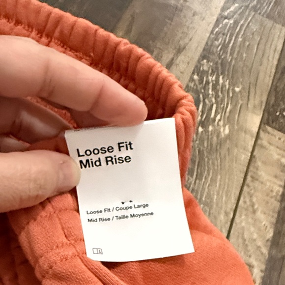 NEW Nike Women's Orange Sweatpants - Picture 3 of 4